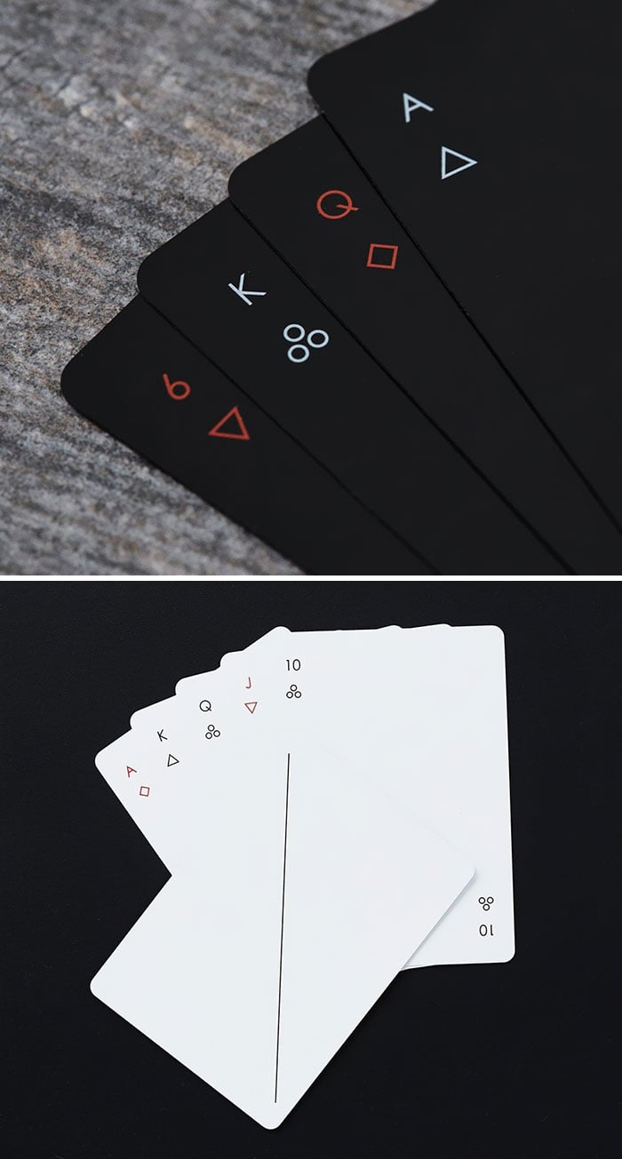 12 BARAJA DE CARTAS CON SIMBOLOS