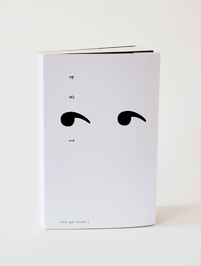3 LA PORTADA DE 1984 DE GEORGE ORWELL