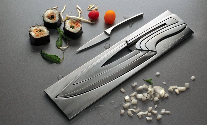 6 CUCHILLOS DE COCINA INTELIGENTES