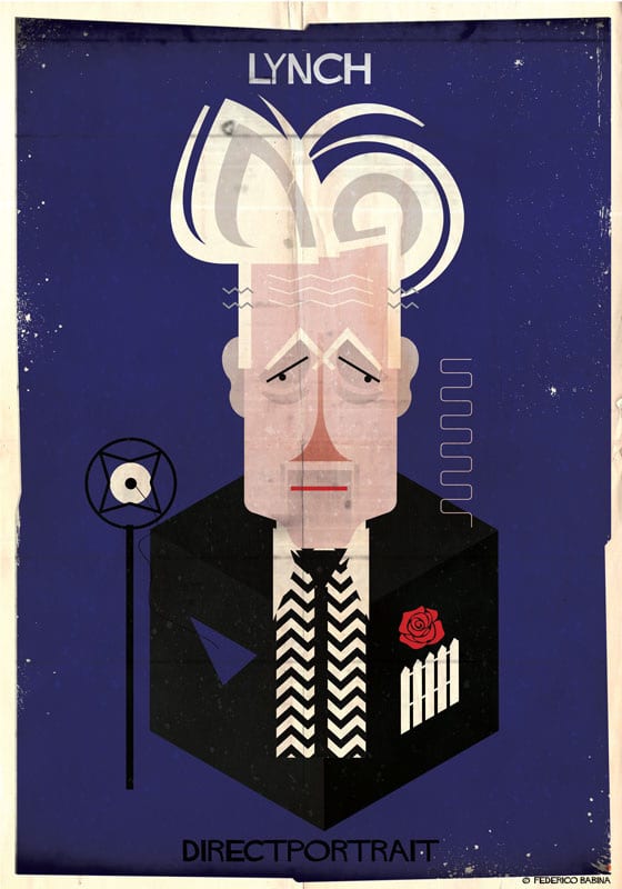 Federico Babina ilustraciones directores cine Directportrait