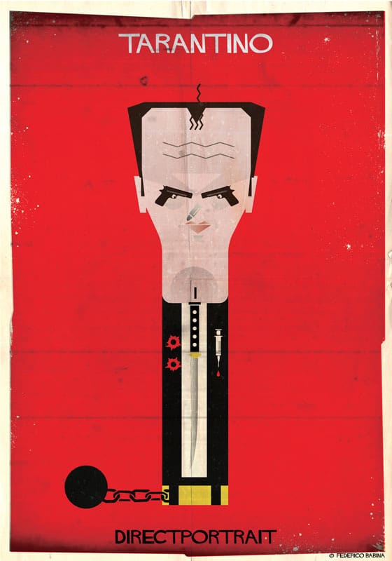 Federico Babina ilustraciones directores cine Directportrait