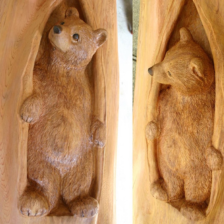 Mori Kono animales esculturas madera 2