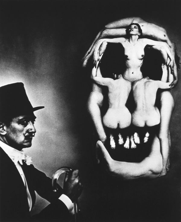Salvador Dali Philippe Halsman calavera