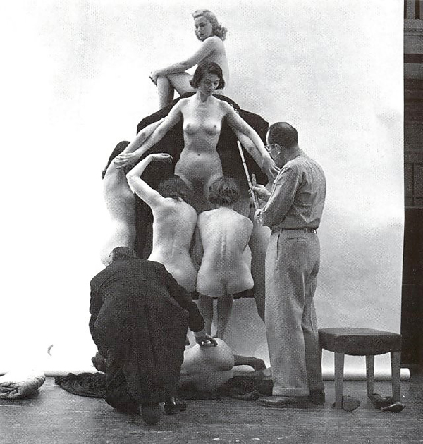 Salvador Dali Philippe Halsman calavera 10