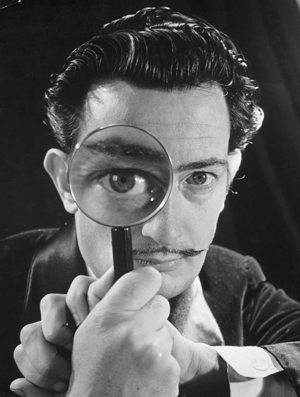 Salvador Dali Philippe Halsman calavera 12