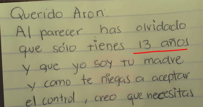 carta a aron
