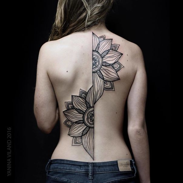 spine tattoo diseno13