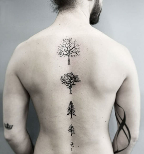 spine tattoo diseno20