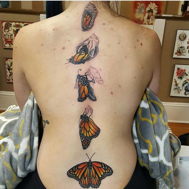spine tattoo diseno26