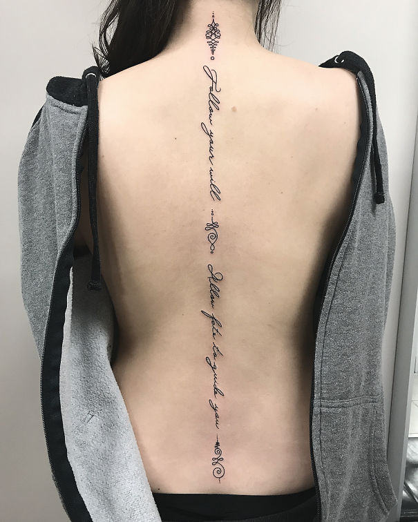 spine tattoo diseno34