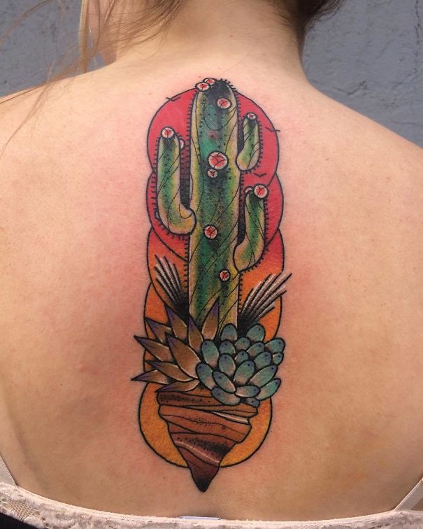 spine tattoo diseno62