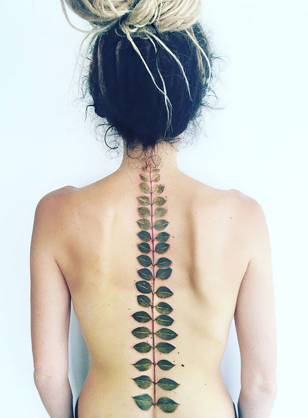spine tattoo diseno9