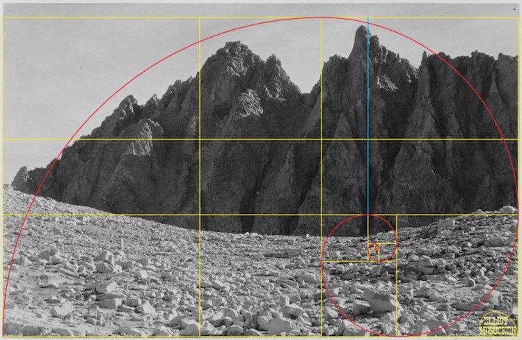 Ansel Adams Elliot McGucken proporcion aurea 16