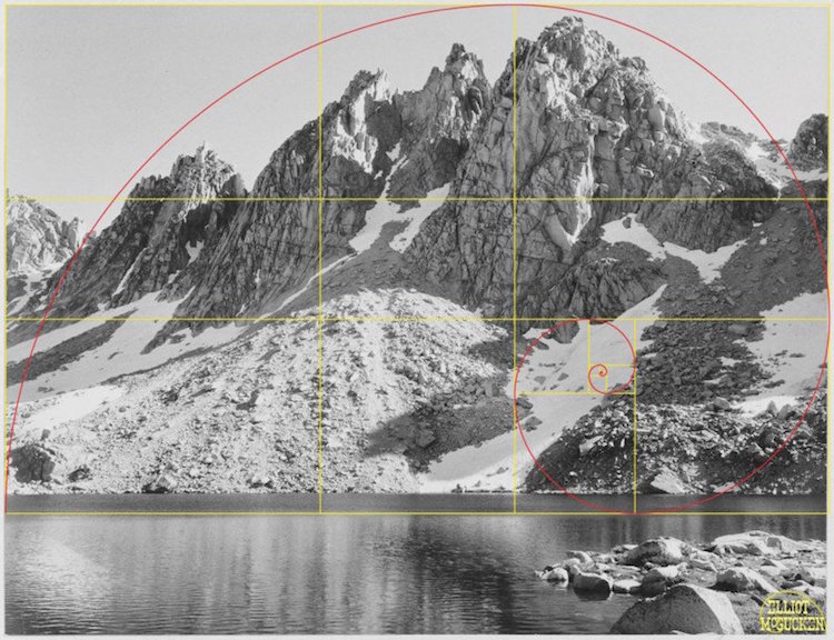 Ansel Adams Elliot McGucken proporcion aurea 21