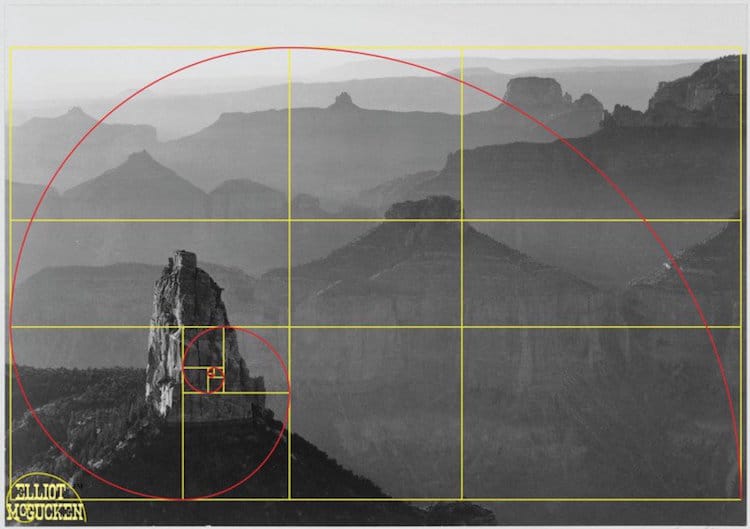 Ansel Adams Elliot McGucken proporcion aurea 4
