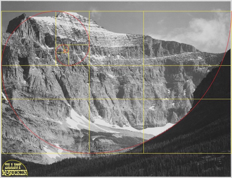 Ansel Adams Elliot McGucken proporcion aurea 5