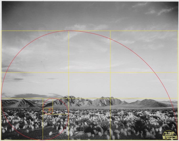 Ansel Adams Elliot McGucken proporcion aurea 6