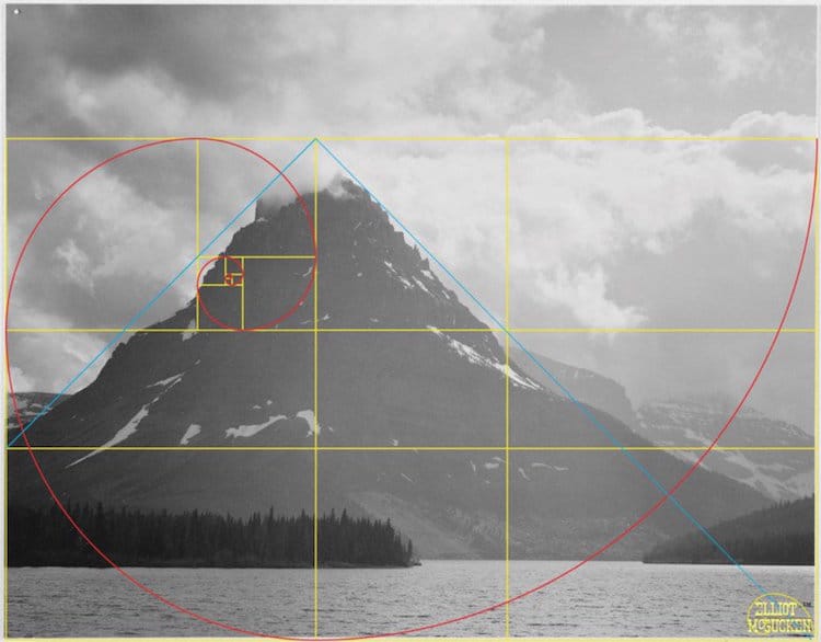 Ansel Adams Elliot McGucken proporcion aurea 7