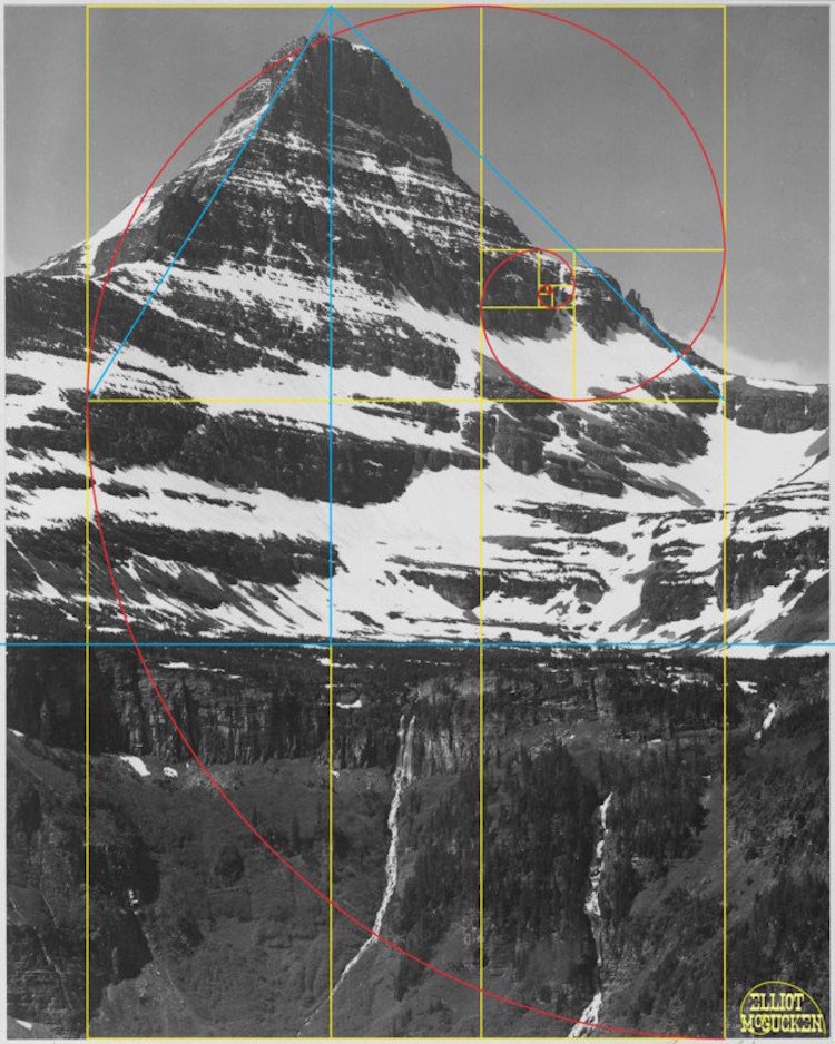 Ansel Adams Elliot McGucken proporcion aurea 8