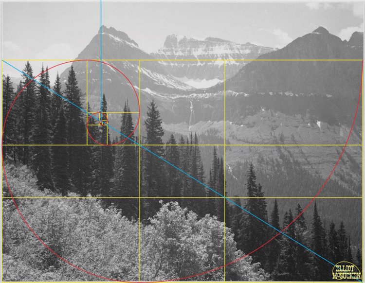 Ansel Adams Elliot McGucken proporcion aurea 9