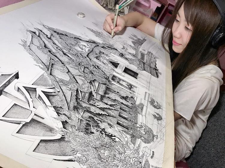 Emi Nakajima Arquitectura Dibujada 1 culturainquieta