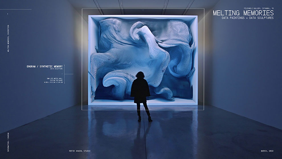 Refik Anadol MeltingMemories 1 culturainquieta