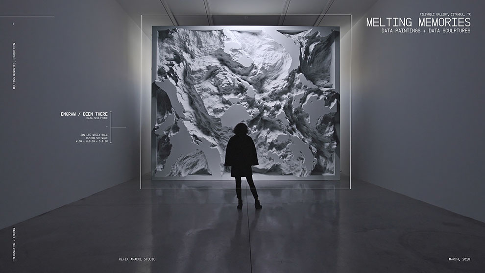 Refik Anadol MeltingMemories 2 culturainquieta