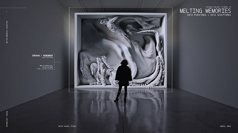 Refik Anadol MeltingMemories 3 culturainquieta