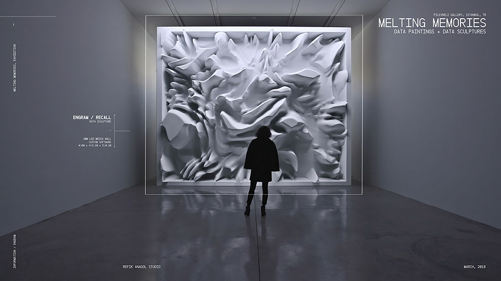 Refik Anadol MeltingMemories 6 culturainquieta