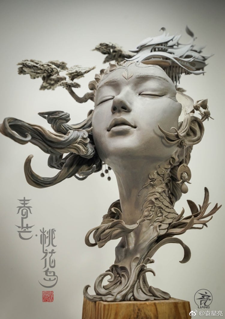 Yuanxing Liang sculpture 1 culturainquieta