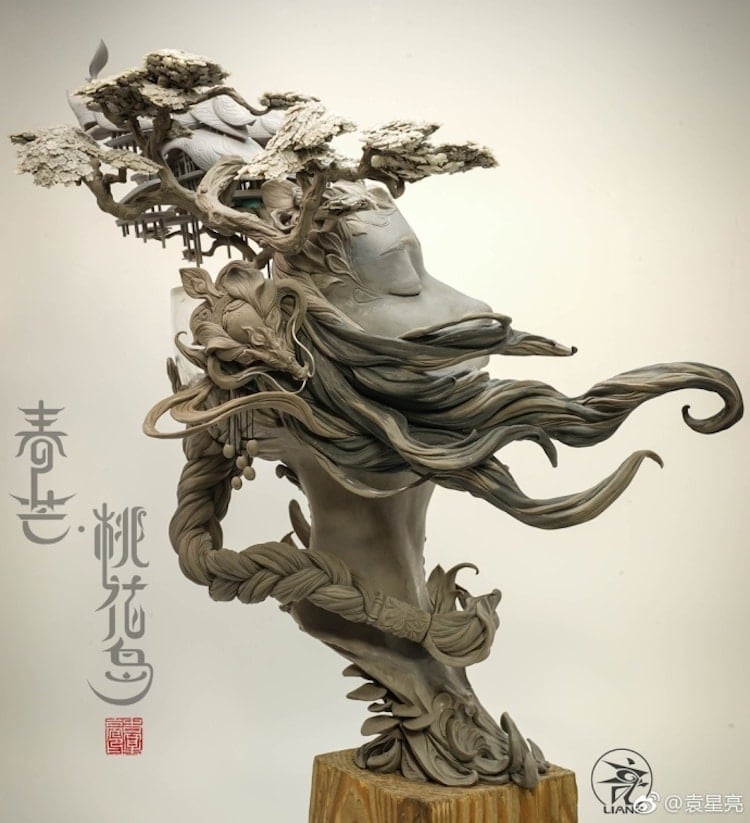 Yuanxing Liang sculpture 2 culturainquieta