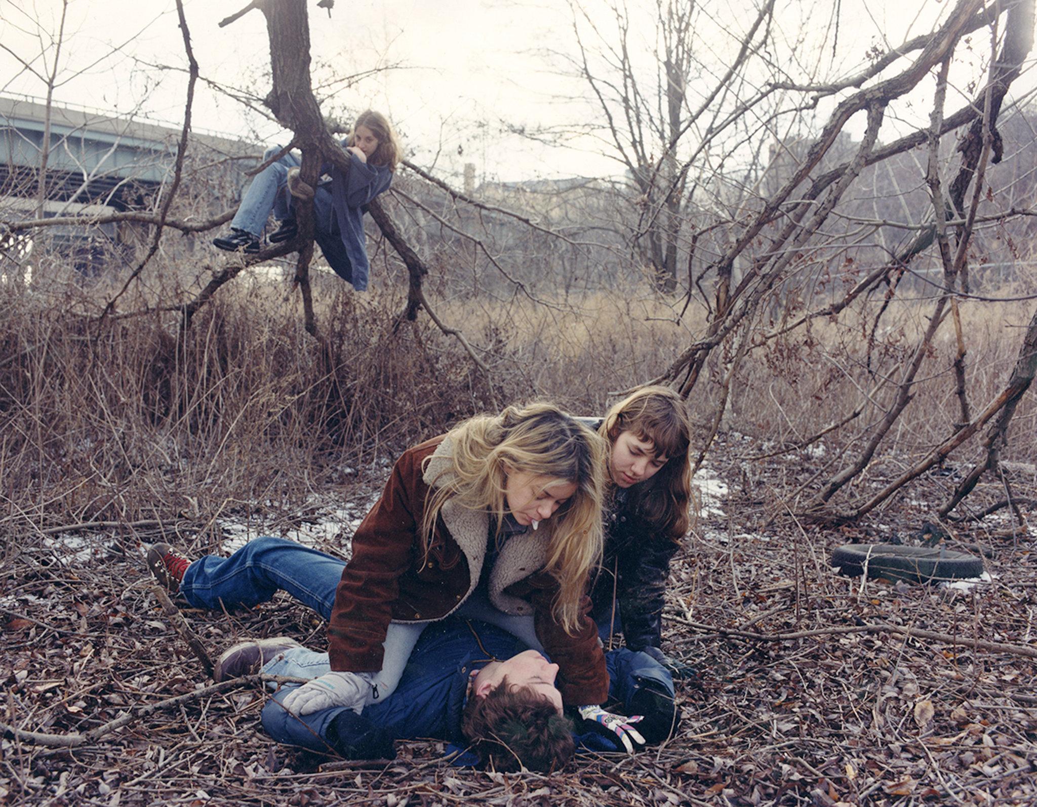 “Double Headed Spit Monster” from “Girl Pictures” (Aperture, 2020) © Justine Kurland