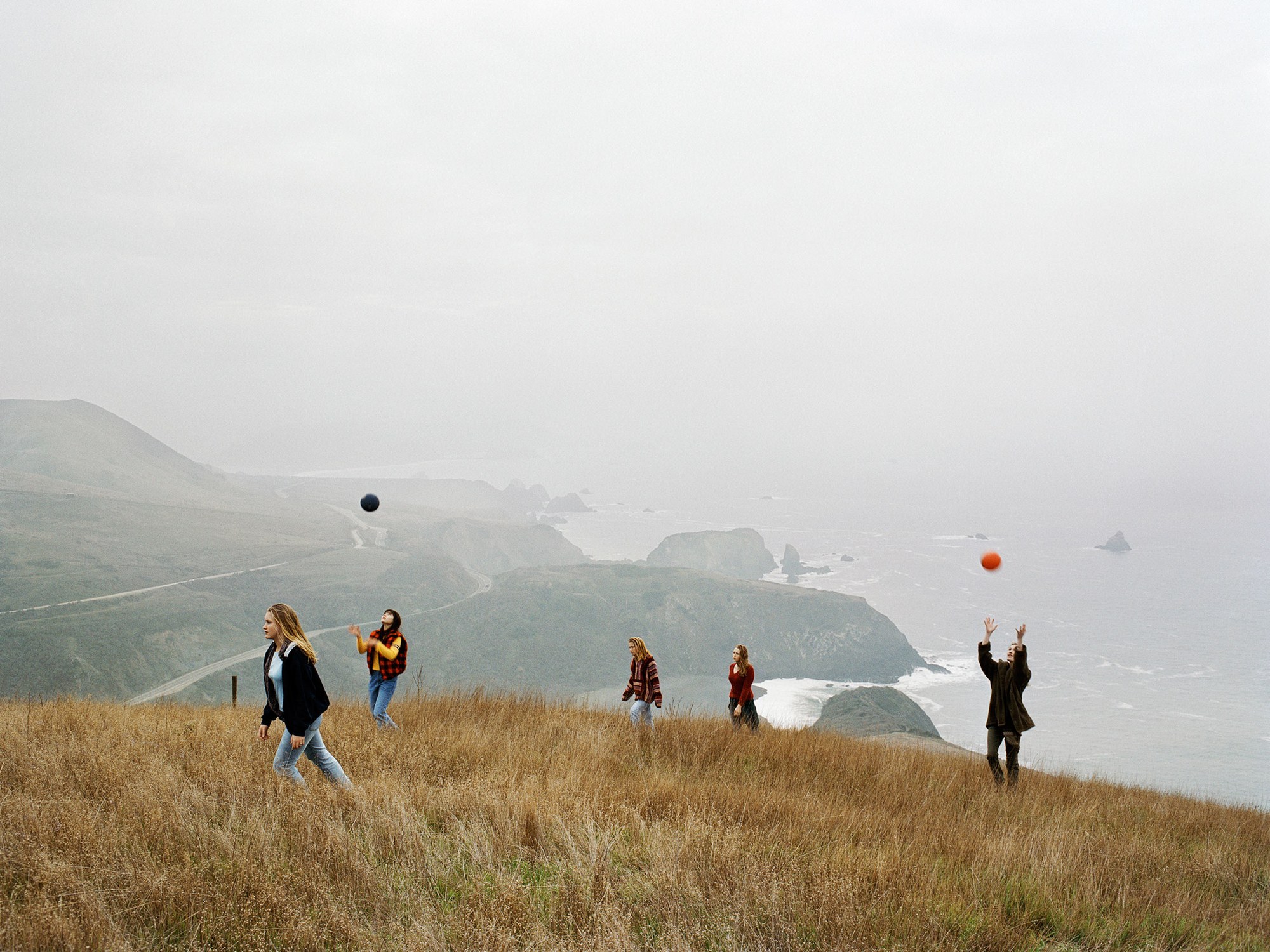 "Girls with Balls" from "Girl Pictures" (Aperture, 2020) © Justine Kurland