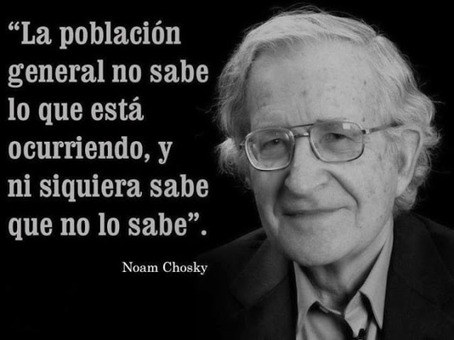 Noam Chomsky manipulación 9 culturainquieta