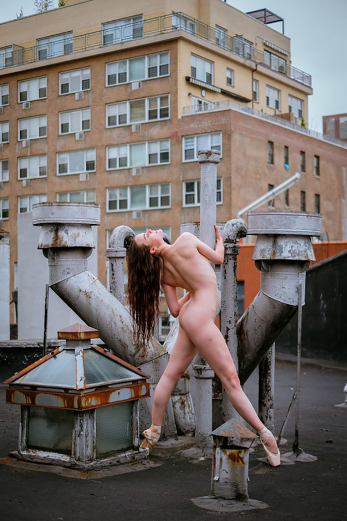 Bailarina desnudo New York, fotografía de Omar Robles