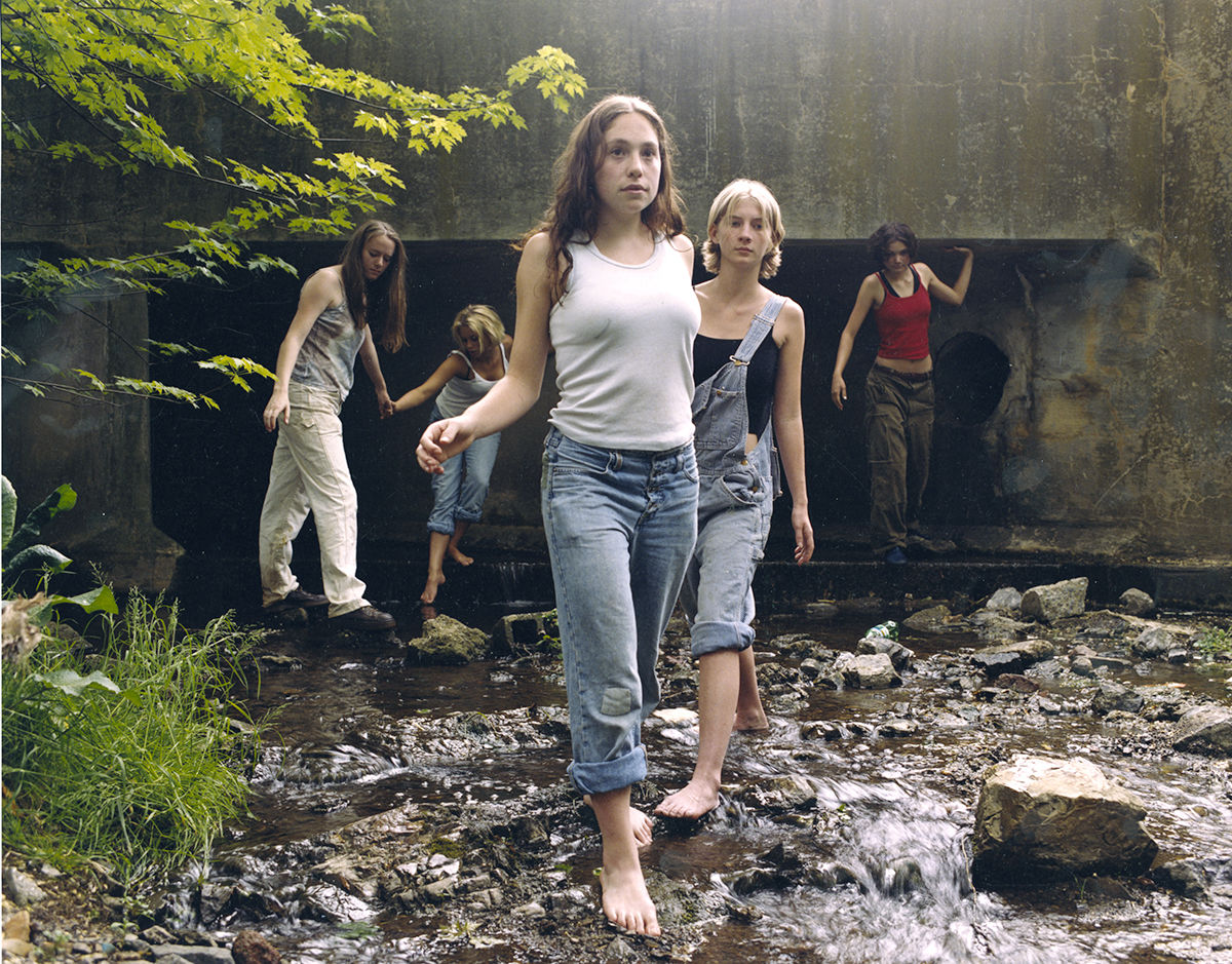 “The Wall” from “Girl Pictures” (Aperture, 2020) © Justine Kurland