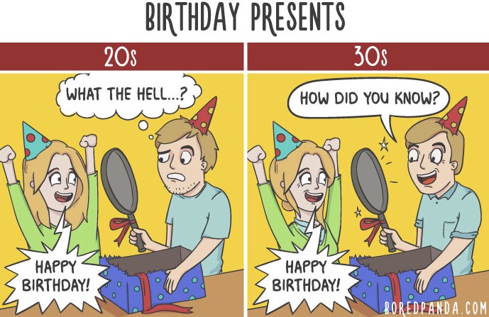 Bored Panda 5 ilustraciones humor viñetas diferenciaentrelos20ylos30.jpg.png