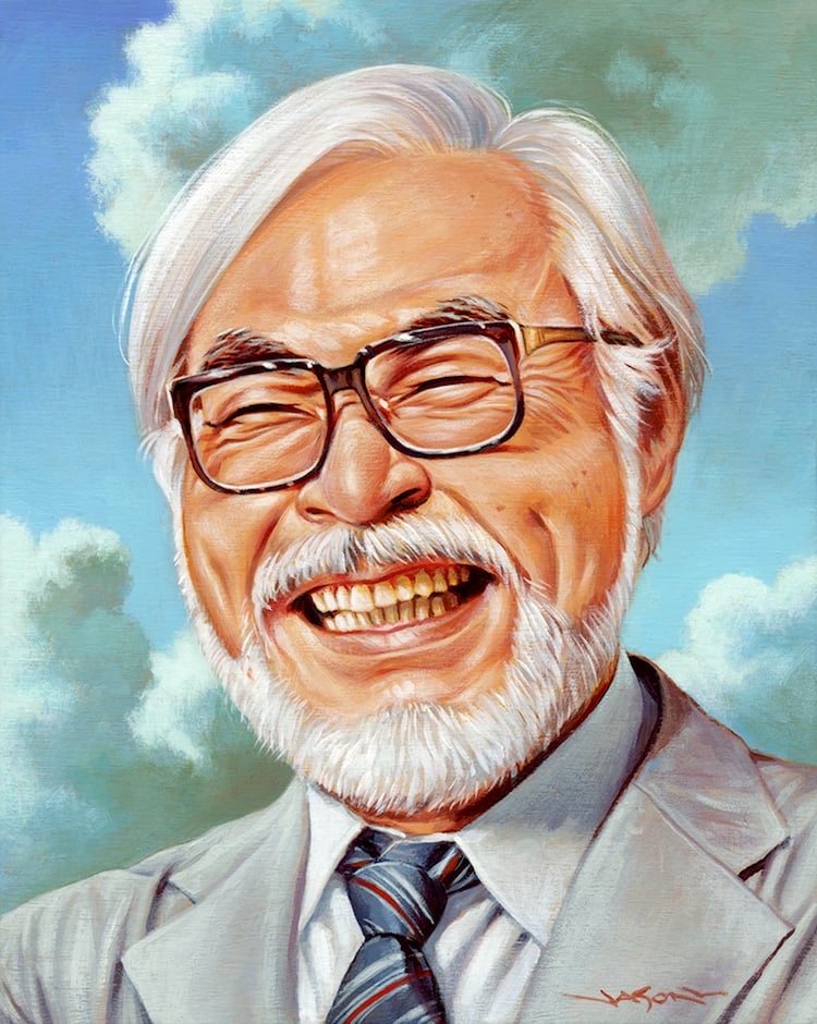 Hayao Miyazaki 1 arte tributo animación genio exposición dibujo cultura