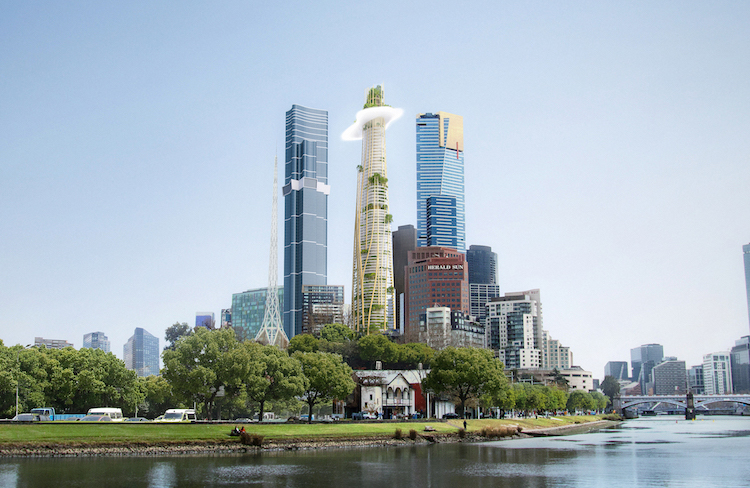 MAD Arquitectos 1 Edificio diseño montaña Melbourne arquitectura diseño vanguardia