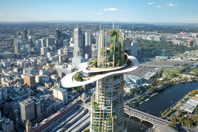 MAD Arquitectos 2 Edificio diseño montaña Melbourne arquitectura diseño vanguardia