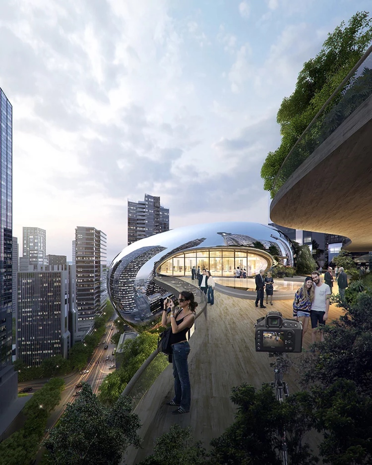 MAD Arquitectos 5 Edificio diseño montaña Melbourne arquitectura diseño vanguardia