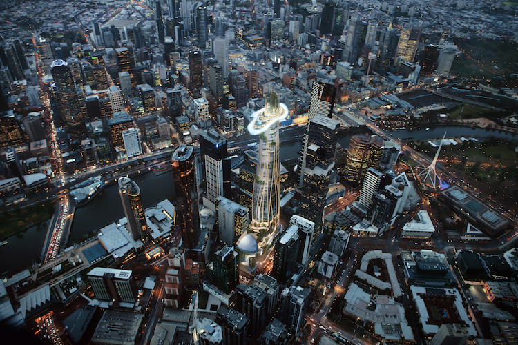 MAD Arquitectos 9 Edificio diseño montaña Melbourne arquitectura diseño vanguardia