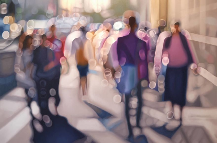 Philip Barlow miope pintura