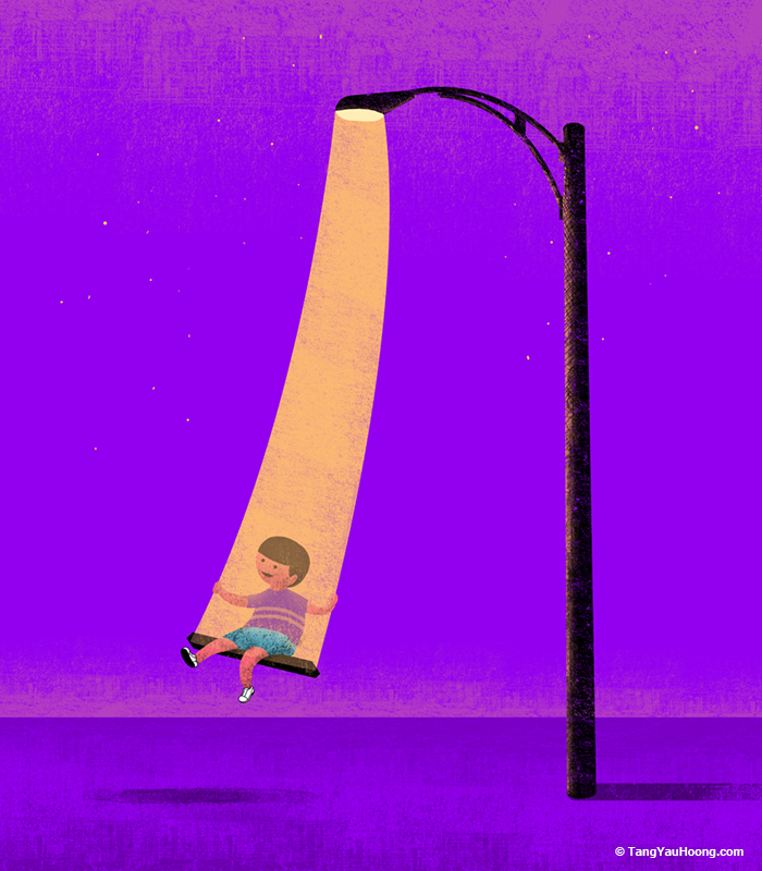 Tang Yau Hoong 2 luz dibujo surrealismo
