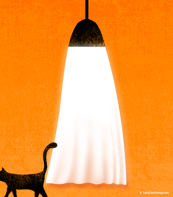 Tang Yau Hoong 8 luz dibujo surrealismo