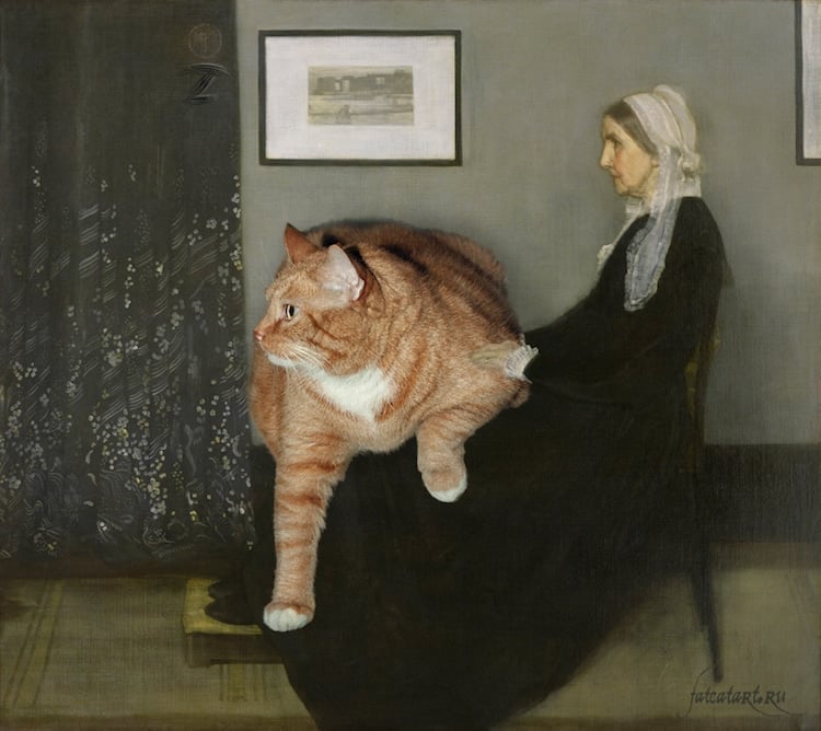 pinturas con gato 12
