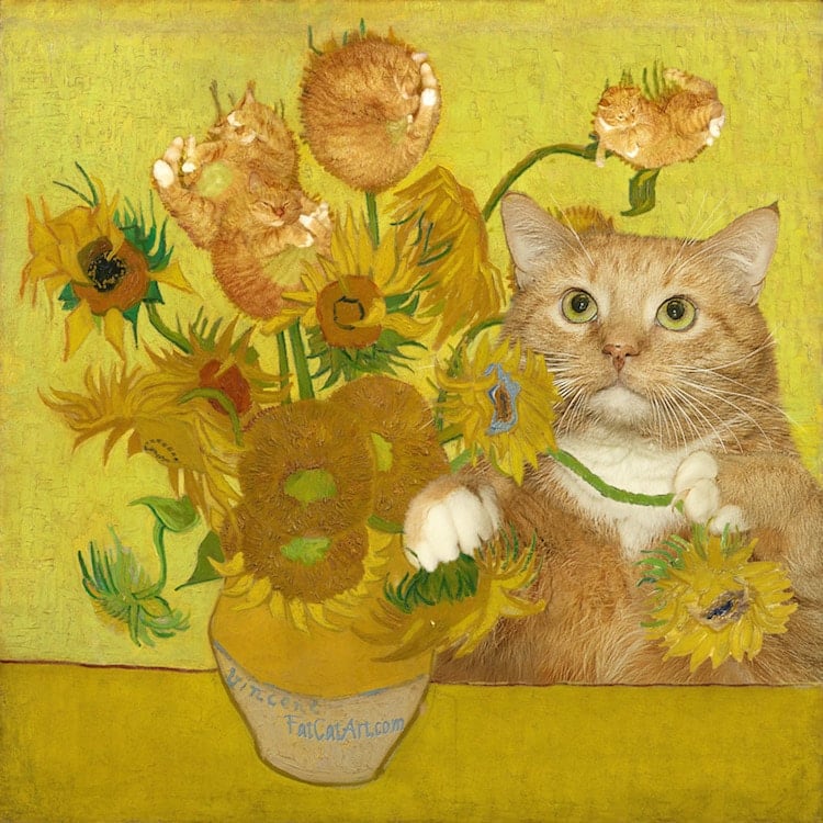 pinturas con gato 19
