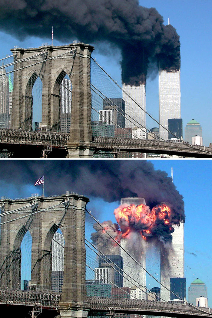 Fotos inéditas del 11-S
