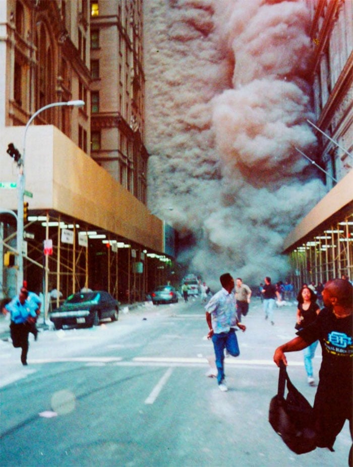 Fotos inéditas del 11-S