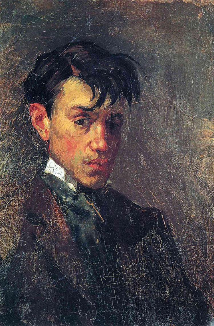 "Autorretrato", 1896.